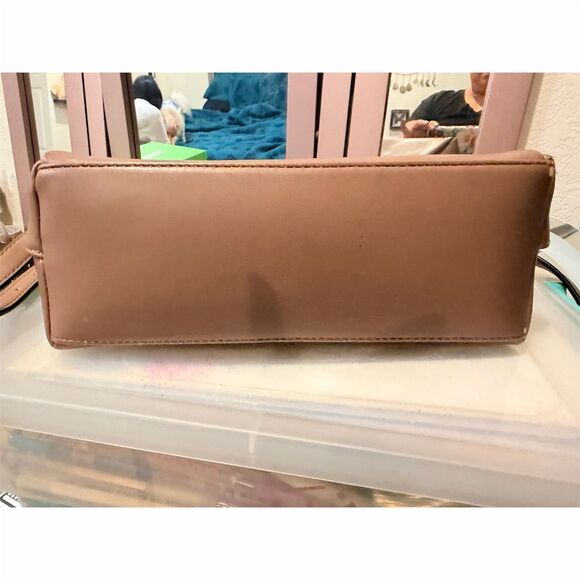 A New Day Women's Dome Crossbody Bag Dark Taupe Medium Casual - Picture 7 of 7